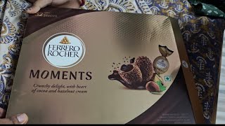 Ferrero rocher Moments chocolatepls subscribe to My channel 🙏 chocolate ferrerorocher [upl. by Hindorff891]