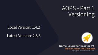 AOPS Game Patch Builder Versioning Tutorial [upl. by Nalloh]