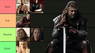 How Evil Is Every Game Of Thrones Character  Season 1 [upl. by Infeld]