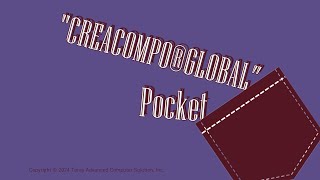 PocketCREACOMPO®GLOBAL [upl. by Tallu]