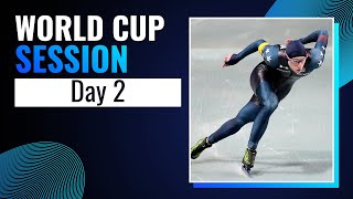 Day 2 World Cup Session  Beijing 2024  SpeedSkating [upl. by Hose]