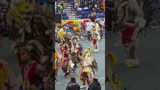 Grand Entry FSIN Pow wow October 25 2022 indigenous powwow [upl. by Ynohtona]