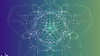 5 Hz  Theta  Pure Binaural Frequency [upl. by Hinze]