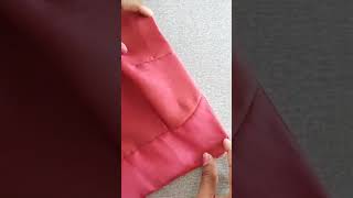 Blouse hook and eye Patti stitching shotsyoutubeindia youtubeshorts viralvideo subscribe like [upl. by Lohcin]