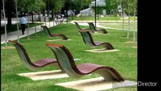 Public Benches Design  Urban Furniture [upl. by Ches304]