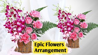 Create STUNNING Flower Arrangements Like a PRO [upl. by Roxine218]