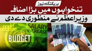 Big increase in salaries  Budget 2024  2025  Hum News [upl. by Munson194]