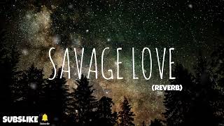 SAVAGE LOVE🌈 ONLY REVERBSONG viral [upl. by Nwahsal]