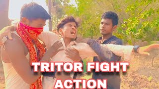 TRITOR  tailor  fight Action scene  Hindi movie 4k video Best Action scene RC Rocket Friends [upl. by Epuladaug]