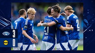 Molde 3  0 Lillestrøm  Runde 13  Eliteserien 2024 [upl. by Mellette286]