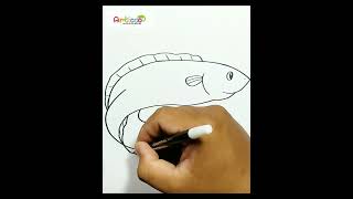 DRAWING ELECTRIC EELS EASY [upl. by Gavrah521]