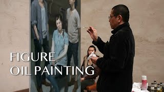 Painting the figure in oils ✨ Chinese Artist Chen DANQING [upl. by Ilujna]