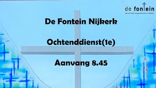 Online dienst1e De Fontein Nijkerk 311 [upl. by Boyden195]