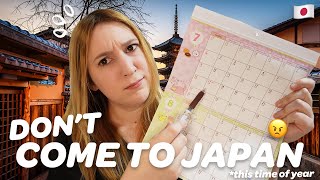 WHEN TO VISIT JAPAN and when NOT to 🍡 seasons dates advice  japan travel guide [upl. by Heymann711]