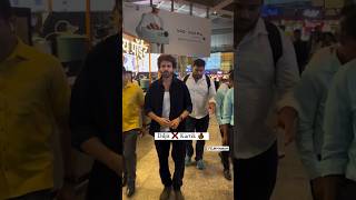 Kartik aryan n rashmika mandana spotted at airport arrival😍❤️kartikaaryan bhoolbhulaiyaa3 shorts [upl. by Zuckerman902]