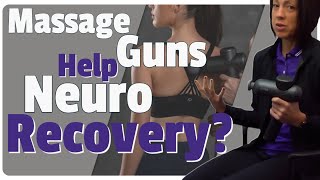 Percussion Message Gun For Neuro Recovery [upl. by Cyrano]