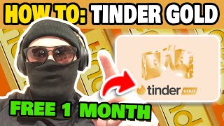 How I got FREE Tinder Gold  Free Tinder Gold Promo Codes 2024 iOSAndroid [upl. by Anailuy931]