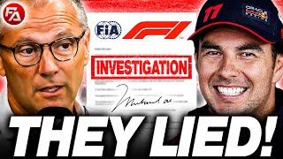 What F1 JUST DID to SAVE Sergio Perezs Career is Beyond INSANE [upl. by Nile]