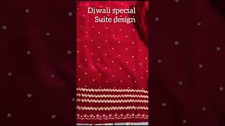 Diwali special suite design shorts viralshorts fashion suitdesign [upl. by Amikahs922]