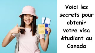 Les Procédures et Documents Importants pour le Visa Étudiant au Canada [upl. by Yoshiko]