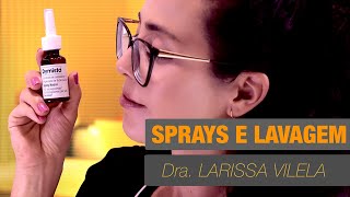 Não use os sprays de tratamento nasal logo após fazer a lavagem [upl. by Arola]