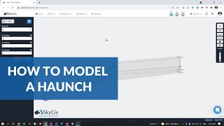 How to Model a Haunch in Structural 3D [upl. by Arita]