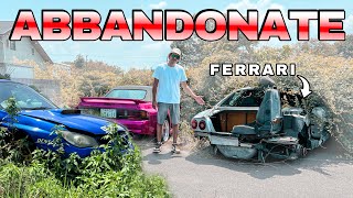 FERRARI e JDM ABBANDONATE in GIAPPONE  TROVATE [upl. by Monjan]