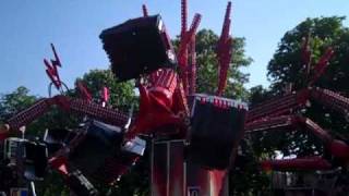 Orbiter Onride Hampton Court Funfair [upl. by Orfurd738]