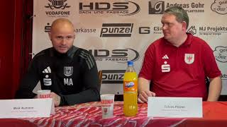 Pressekonferenz FSV Saxonia Tangermünde  Stahl Thale 031124 [upl. by Dosia]