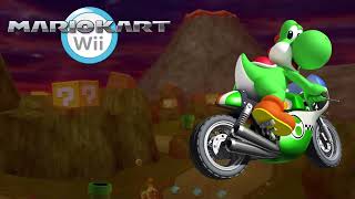 Grumble Volcano  Mario Kart Wii Slowed Down [upl. by Wohlen915]