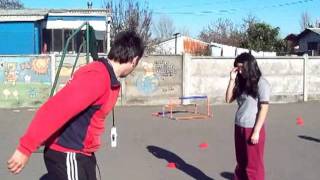 Clase Educaciòn Fìsica Unidad atletismo salto alto [upl. by Stelu]