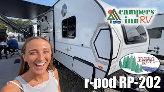 Forest River RVRPodRP202  by Campers Inn RV – The RVer’s Trusted Resource [upl. by Alcott]