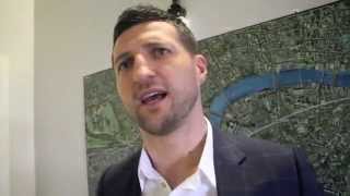 CARL FROCH  I WANT A STRAIGHTENER WITH JOE CALZAGHE amp SAYS GOLOVKIN  DeGALE FIGHTS INTEREST HIM [upl. by Gabriello]