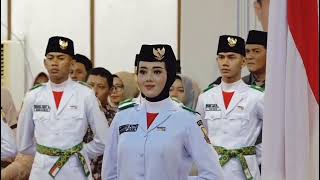 PENGUKUHAN CALON PASKIBRAKA PROVINSI JAMBI 2024 VIDEO TIM GUBERNUR AL HARIS [upl. by Erick]