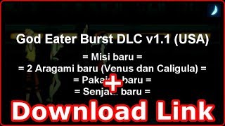 Cara Memasukkan DLC God Eater Burst ke PPSSPP Windows amp Android [upl. by Alegnatal]