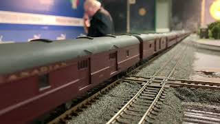 Rapido Trains D10 day at the January 24 Hotrak layout [upl. by Raycher82]