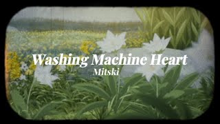 Washing machine heart  mitski lyrics [upl. by Lonee]