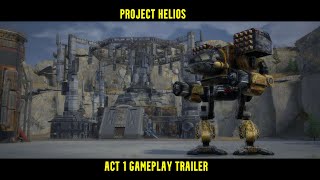 Mechwarrior 5 Project Helios ACT 1 trailer [upl. by Qahsi]