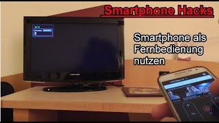 Smartphone als Fernbedienung für den Fernseher nutzen  TV mit Handy benutzen  Peel Smart Remote [upl. by Ahsiekyt]