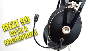 MEZE Boom Mic Review Turn the Meze 99 into a gaming headset [upl. by Gerstein740]