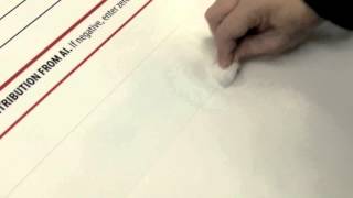 LexJet Gloss Adhesive Vinyl vs Dry Erase Marker [upl. by Wester]