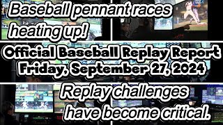 Replay Challenges are CRITICAL in Baseball Pennant Races Right Now [upl. by Darrell]