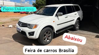 Pajero Dakar a venda em Brasília 32 diesel 4x4 câmbio manual Barato [upl. by Nitsreik]