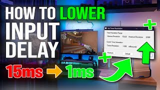 How To Lower INPUT DELAY in GAMES amp FIX Latency  Get 0 Input Delay on ANY PC [upl. by Dimitry464]