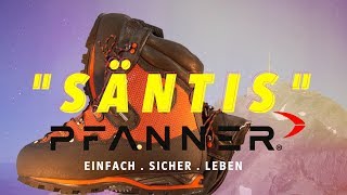 quotSÄNTISquot Der neue Schnittschutzschuh von Pfanner Austria [upl. by Abdel703]