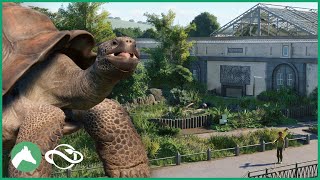 Building an Outdoor amp Indoor GALAPAGOS GIANT TORTOISE Habitat in the Elm Hill City Zoo  Planet Zoo [upl. by Herbst]