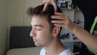 Intense Head Back Neck and Shoulder Massage  ASMR Relaxation [upl. by Seuqram]