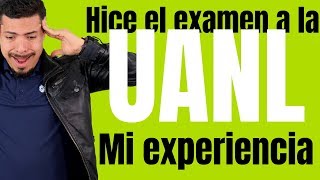 Mi experiencia en el examen de admisión UANL  Recomendaciones para el examen de admisión UANL ✅ [upl. by Irot]