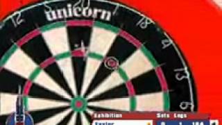 PDC World Championship Darts 2008  Taylor vs Barneveld gameplay 011708 [upl. by Zelma]