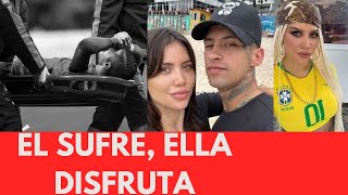 🔴 Wanda Nara con L Gante en Brasil mientras Mauro Icardi está solo y lesionado [upl. by Notsirhc631]